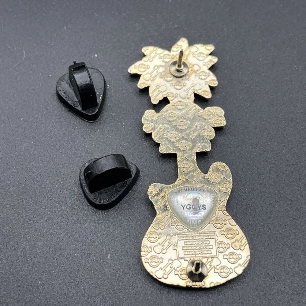 Hard Rock Hotel & Casino Punta Cana LGI Homes Guitar Palm‎ Tree Lapel Hat Pin